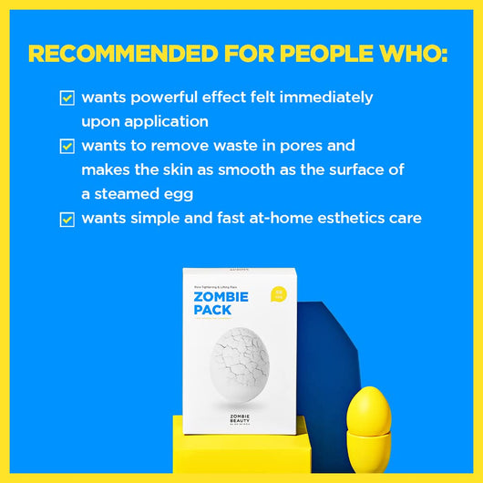 Zombie Beauty Pore Tightening & Lifting Pack