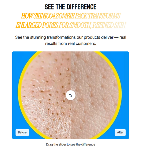 Zombie Beauty Pore Tightening & Lifting Pack